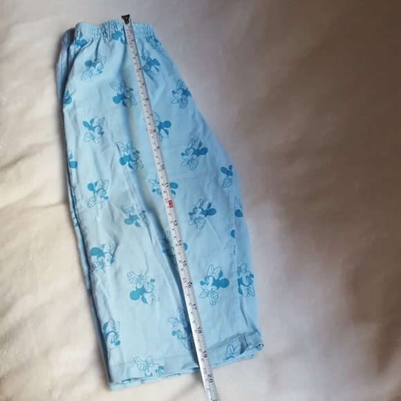 Kids Sz XL pajama Minnie Mouse blue pants USED pajamas clean - Picture 7 of 10